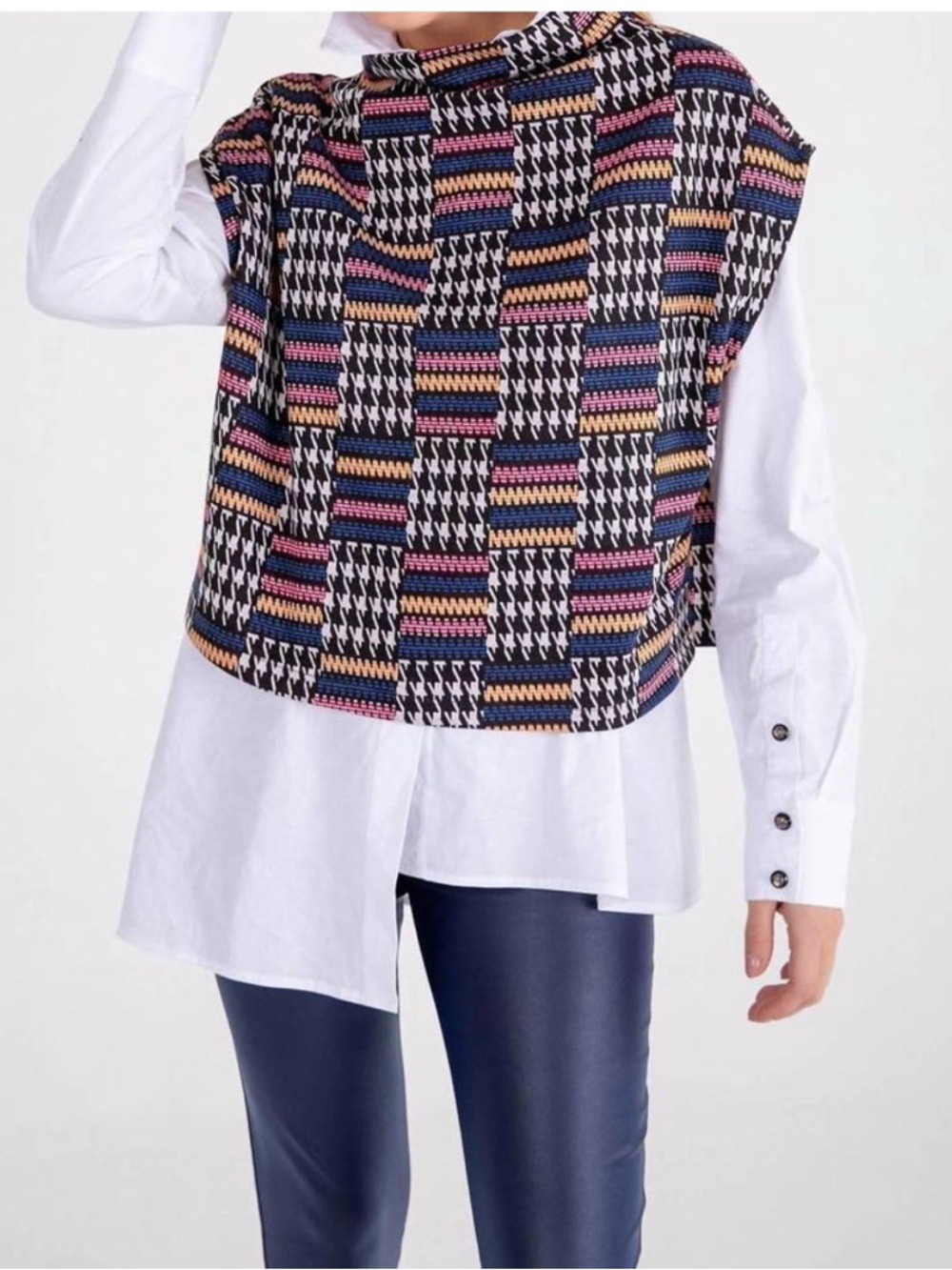 Isle by Melis Kozan Wedge Top in Festival